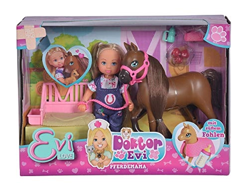 Evi Love Doctor Evi Horse Mama - 12 cm Plastic Ages 3+