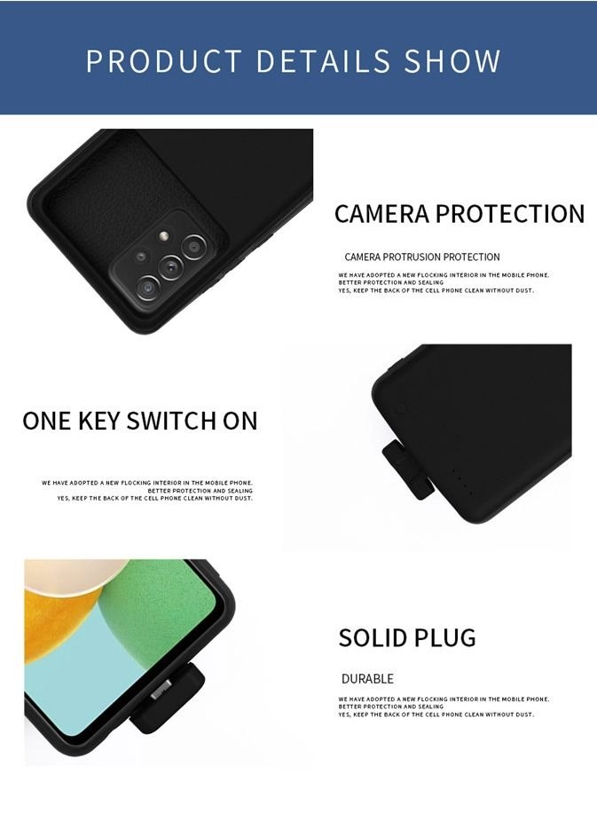 Power Bank Case for Samsung A12