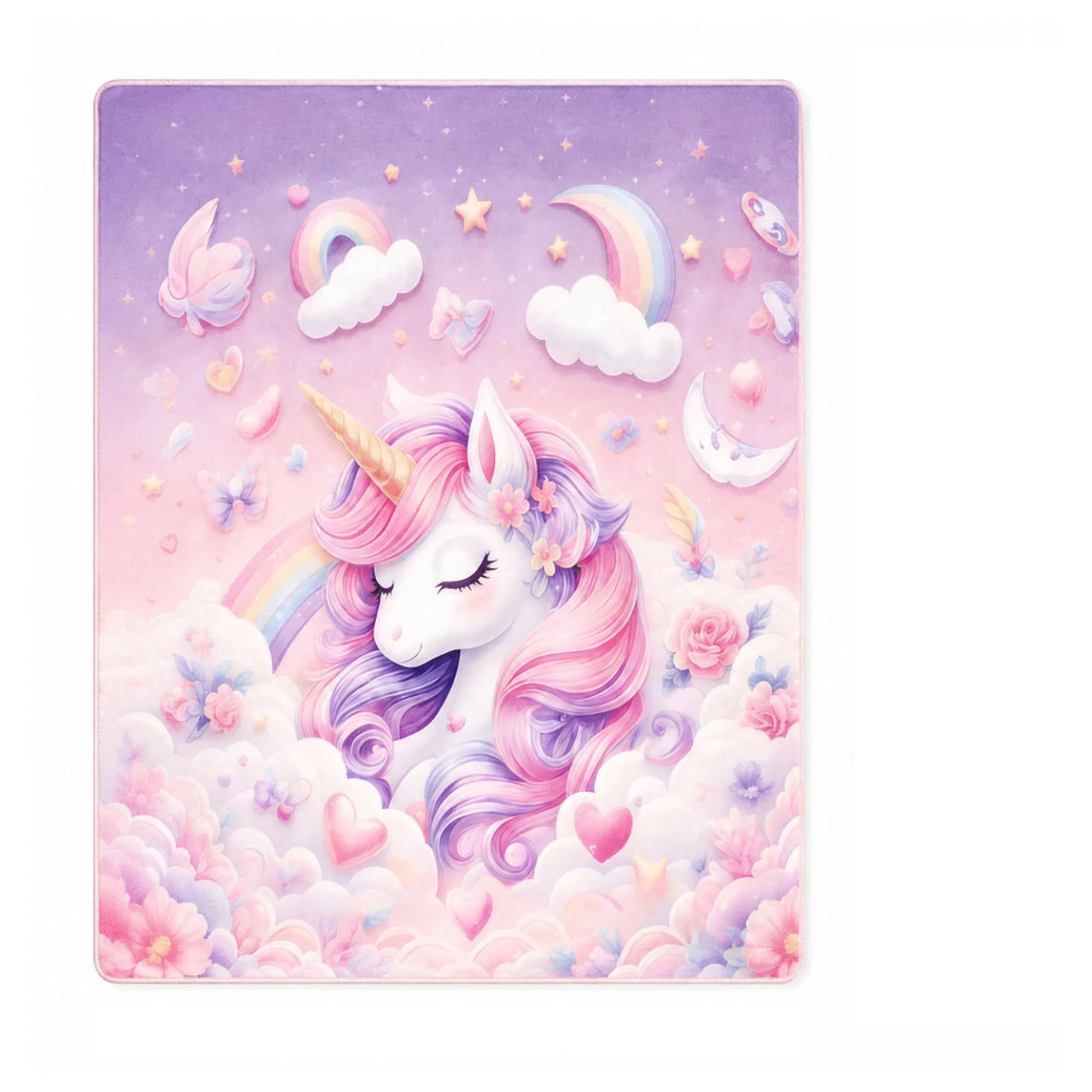 Unicorn Joy Cushion Play Mat - Unicorn 0 month