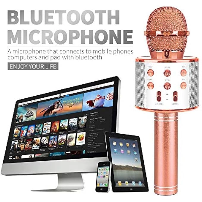 Karaoke Machine Musical Toy - 4 years to 12 years