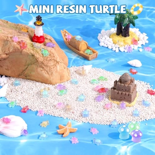 Mini Resin Animals - Tiny Turtles 200PCS