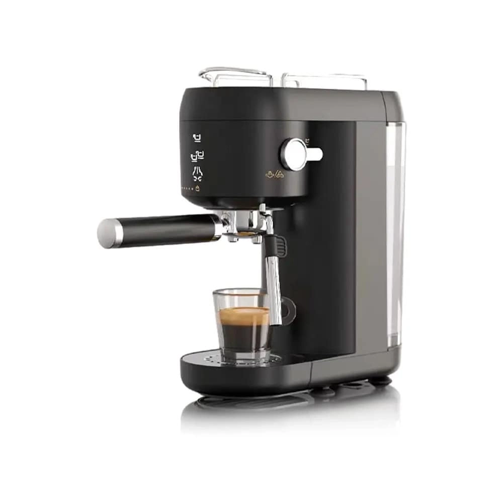 Pump Capsule Coffee Maker - 20-Bar pods & ground coffee