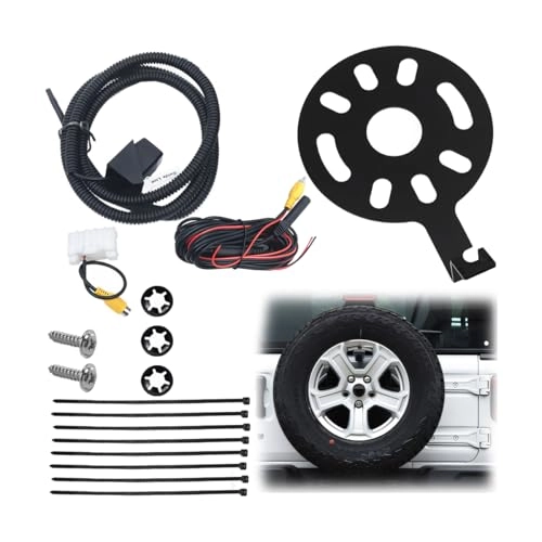 HZEL Car Spare Tire Backup Camera - Night vision RCA 1280*960