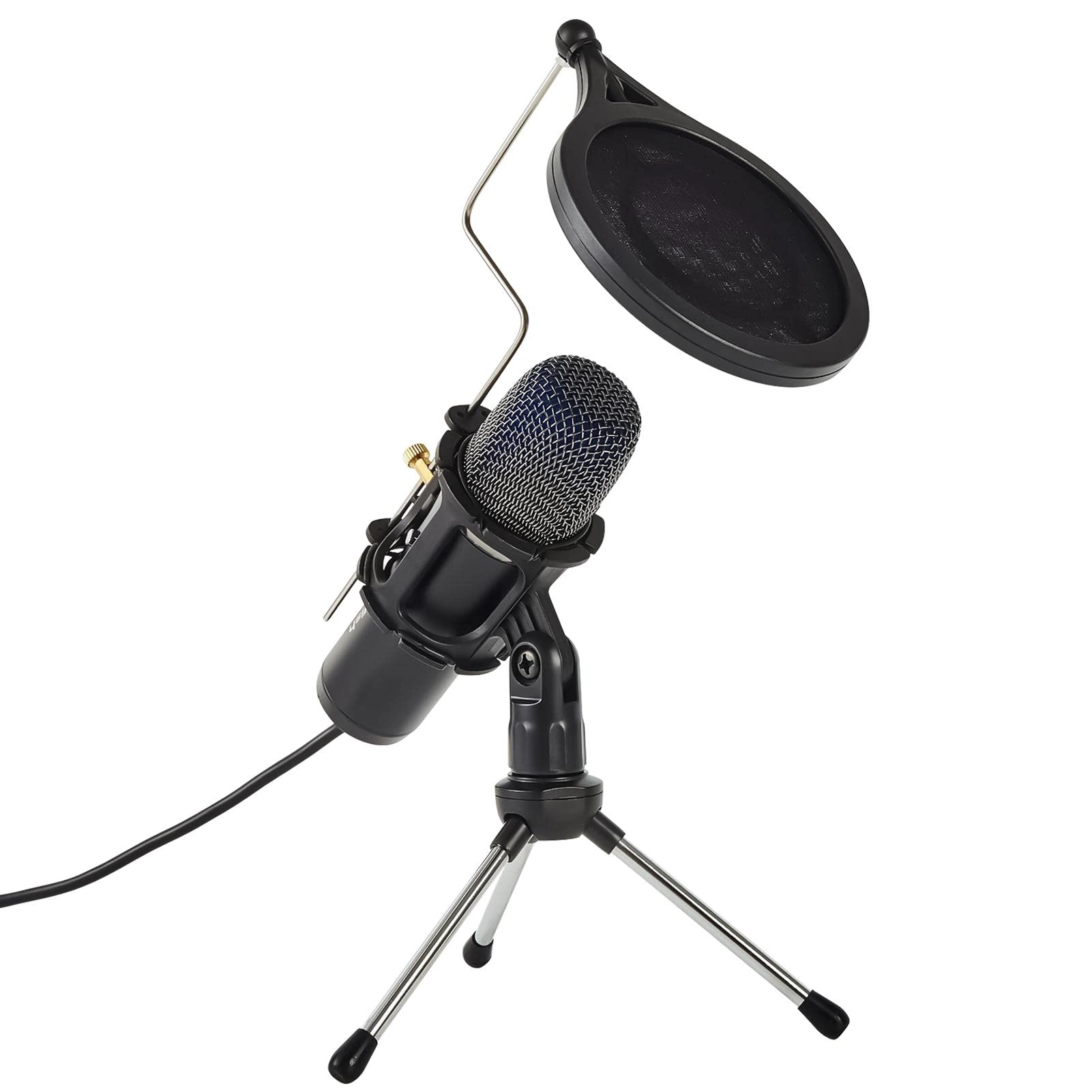 NUOLIANG Condenser Gaming USB Microphone Bundle