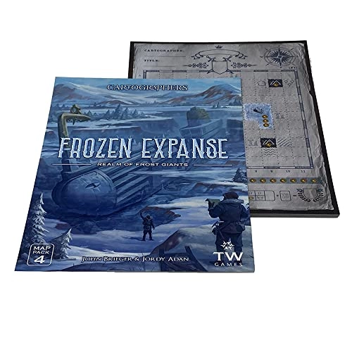Cartographers: Map Pack 4 - Frozen Expanse - Card Game