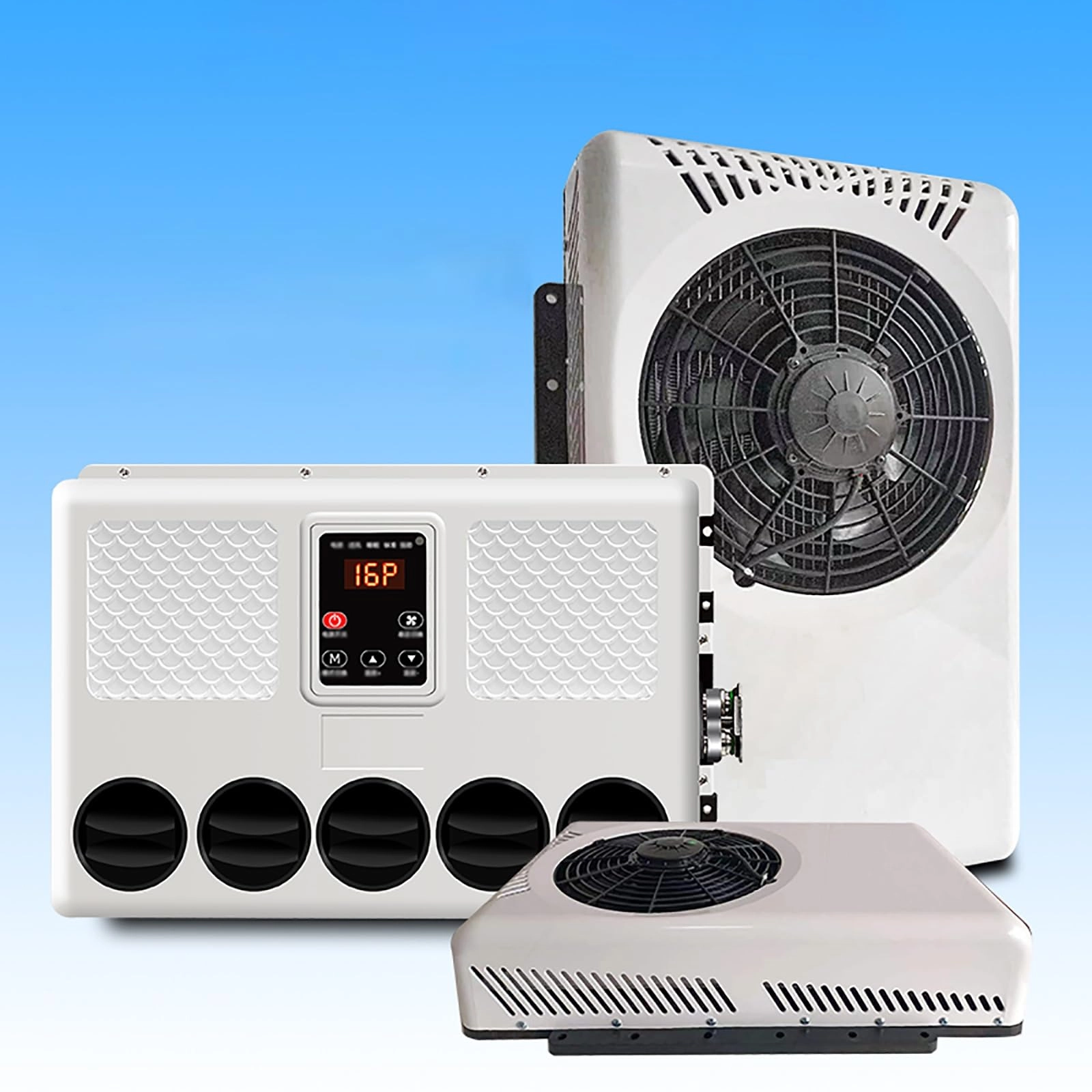 Universal RV Truck Parking Air Conditioner - 1800W