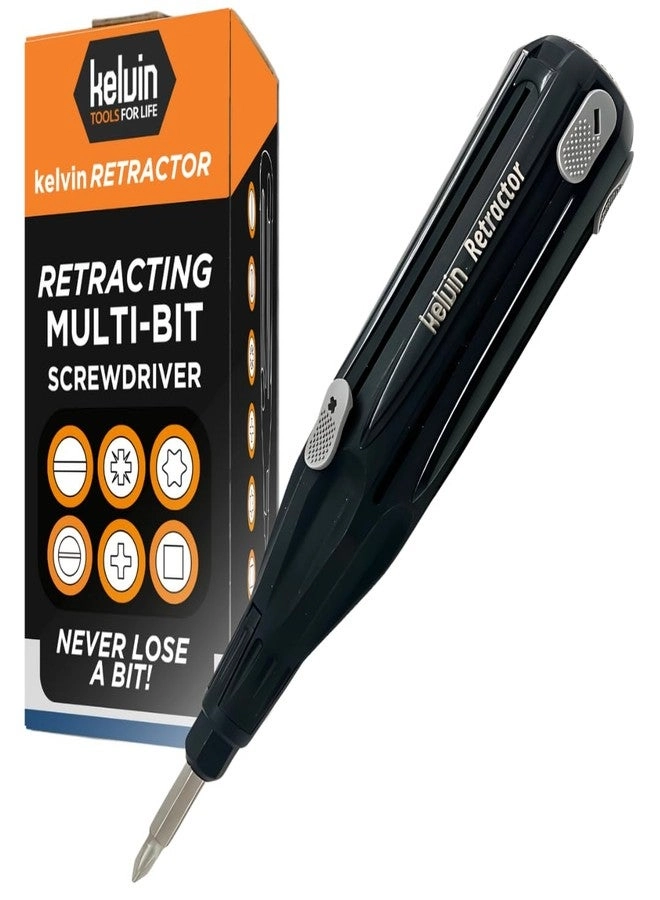 Kelvintools Retractor Mini Precision Multi-Bit Screwdriver (6 Pcs)