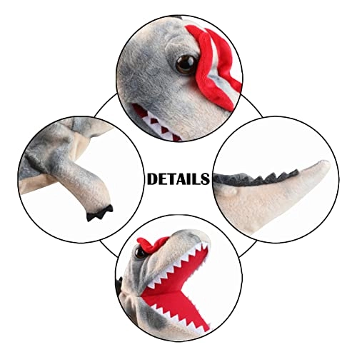 Plush Dinosaur Hand Puppet - Dilophosaurus 36.8 x 25.9 centimeters