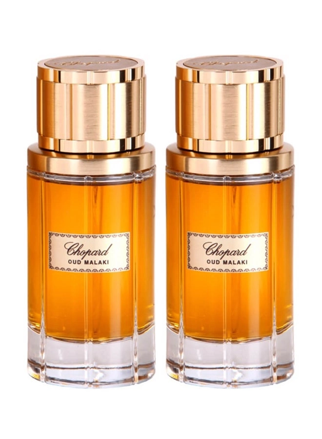 Chopard Oud Malaki - Eau de Parfum 2x80 ml Set
