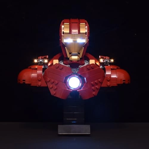 LED Kit for Iron Man MK4 Bust - Touch Switch Lighting Only