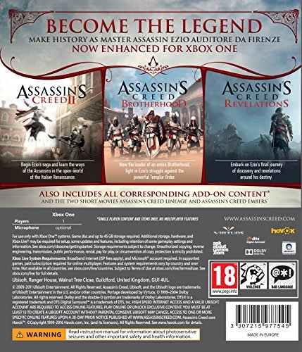 Assassin's Creed Ezio Collection - Xbox One