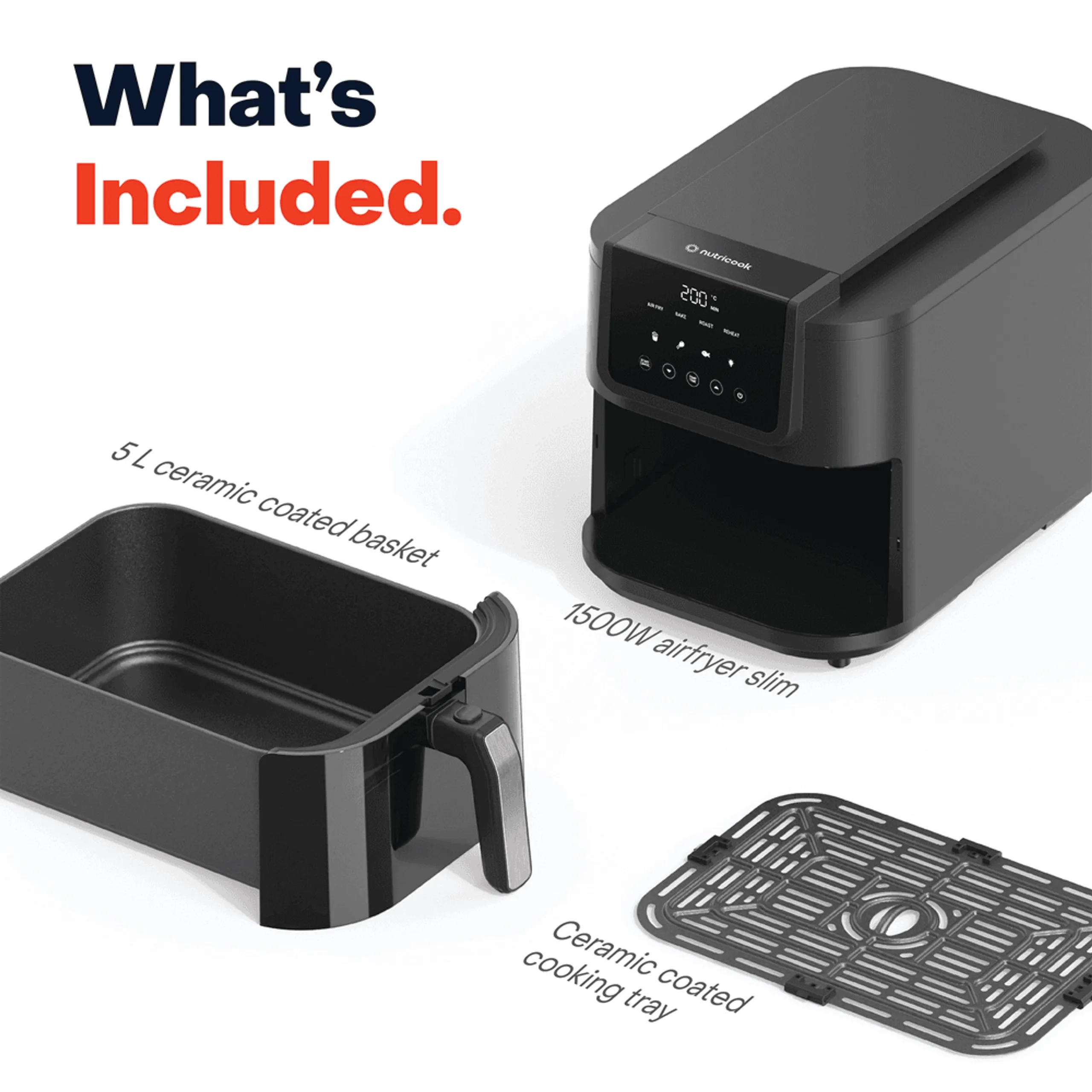 Digital Slim Air Fryer AFS100