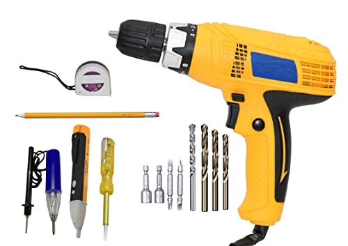 Electric Reversible Screw Driver Drill Machine