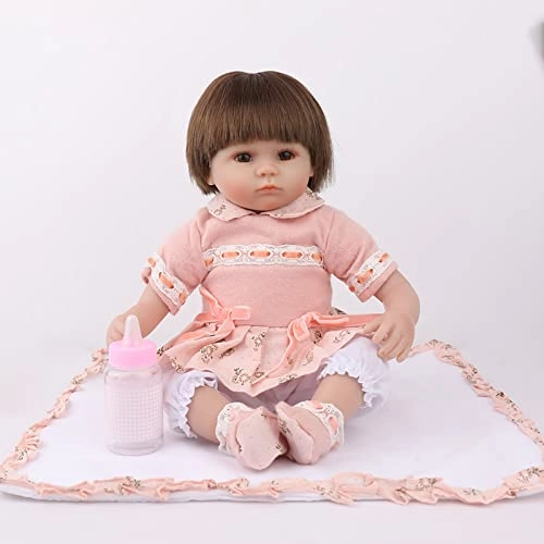 Reborn Baby Doll - 18 Inch 45cm Soft Vinyl Girl