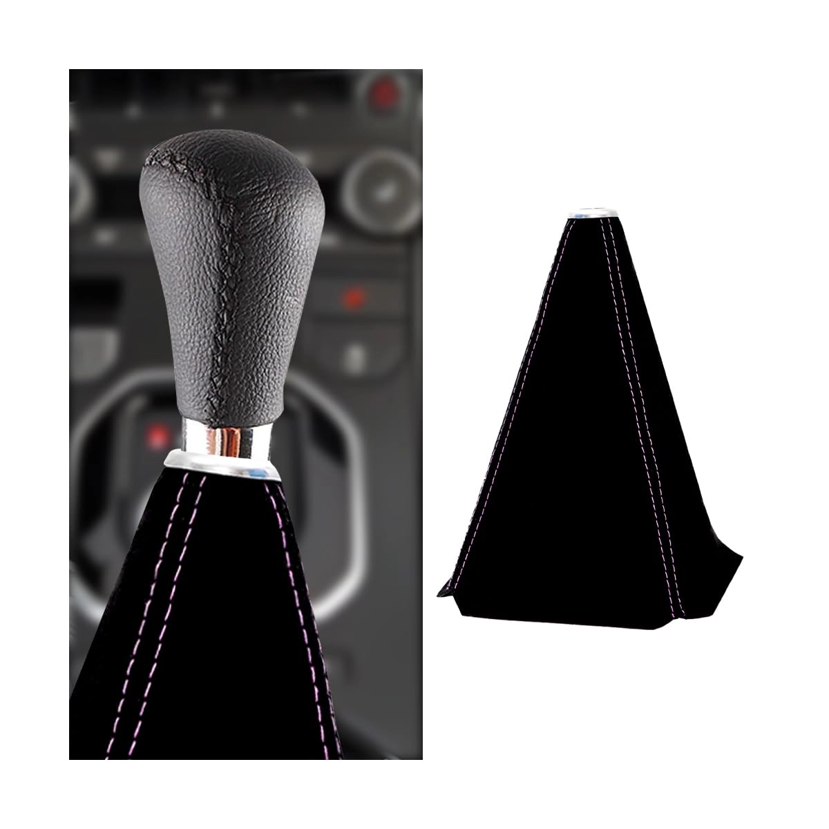 Shift Boot Cover - Suede Black