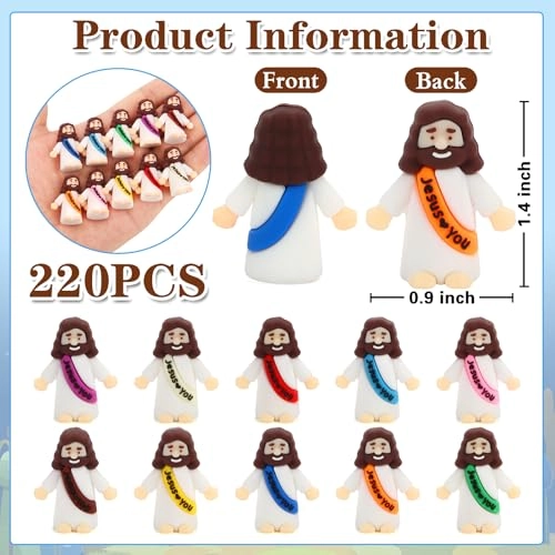 Jesus - Cartoon, Christmas, Easter - Little Jesus Figure - 3+ 220 pieces
