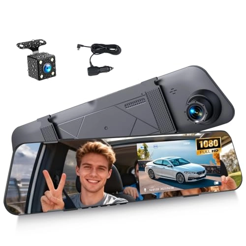 SIXWIN Mirror Dash Cam - 1080P