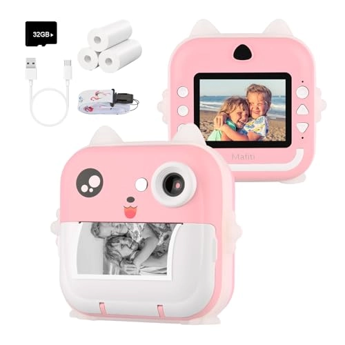 Instant Camera - 2 in 1 35GB TF Card 2.4 Inch Color Screen