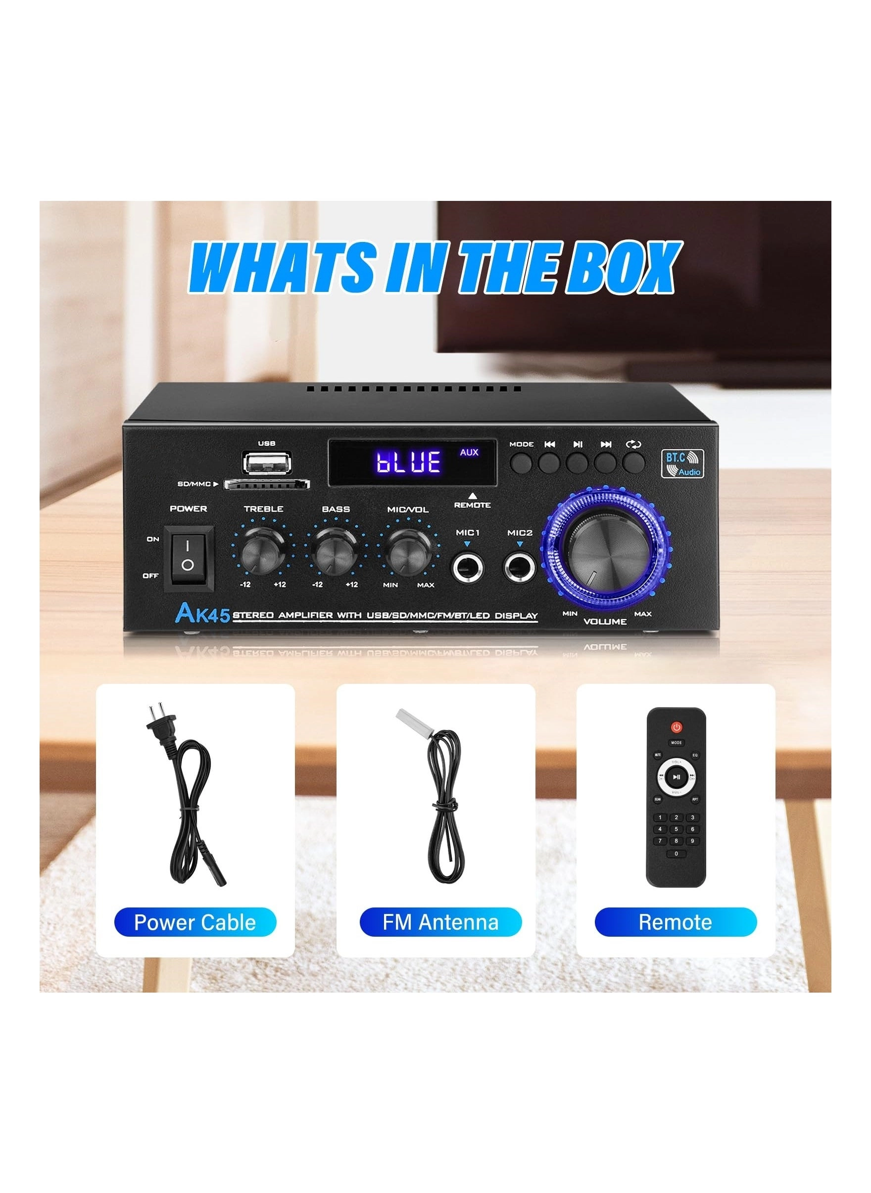 AK45 - 2 channels 40 Watt