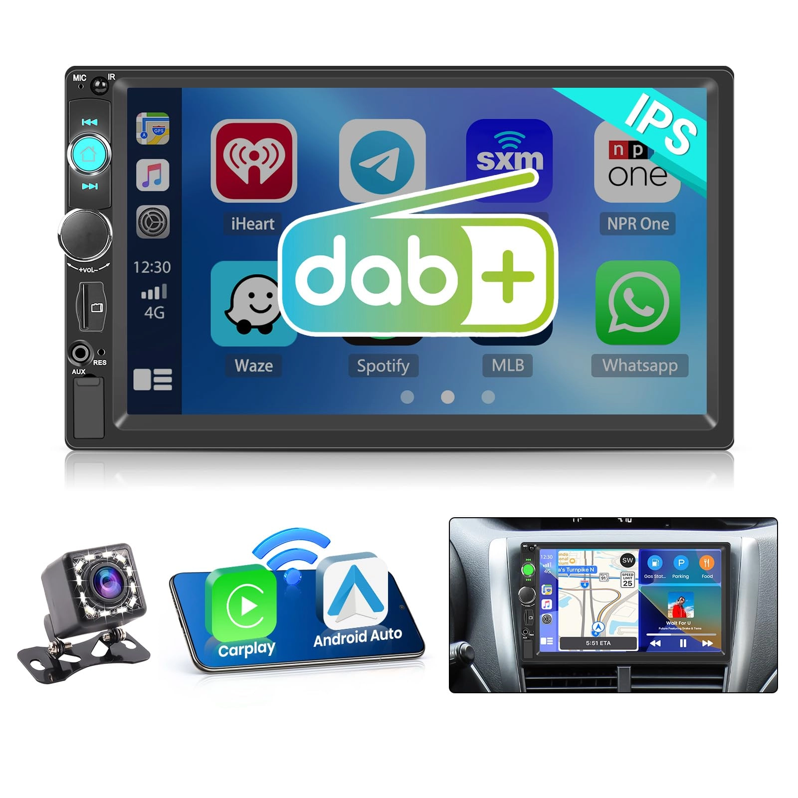 Hikity A4243A3-63EU - 2 DIN