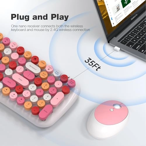 Keyboard and Mouse Combo - Wireless