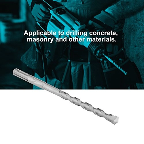 Concrete Drill Bit Set - 6Pcs 40 chrome steel YG8C alloy 6 mm/0.24 inches, 8 mm/0.31 inches, 10 mm/0.39 inches, 12 mm/0.47 inches, 14 mm/0.55 inches, 16 mm/0.63 inches