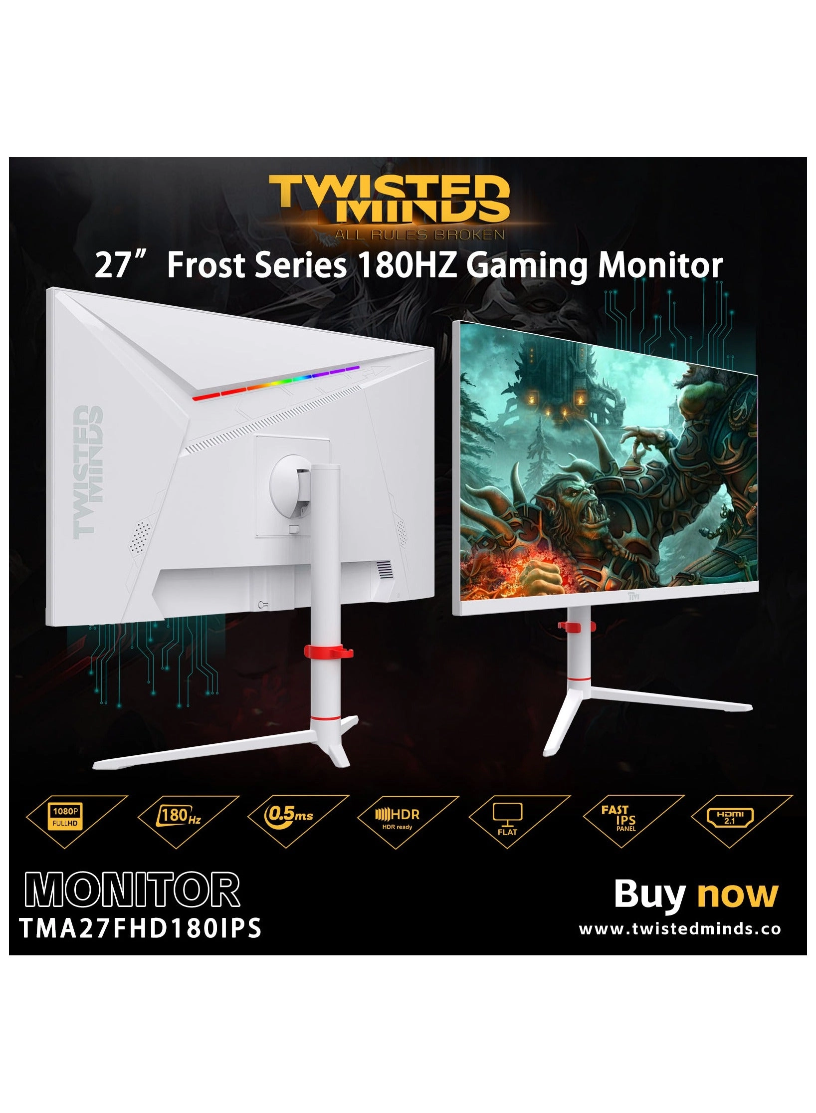 TMA27FHD180IPS - 27 in 1920x1080