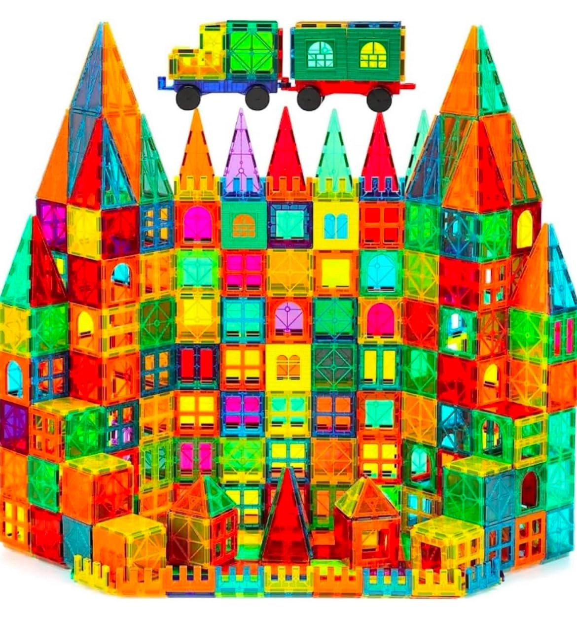 Wondertoys Magnetic Blocks - 100 pcs