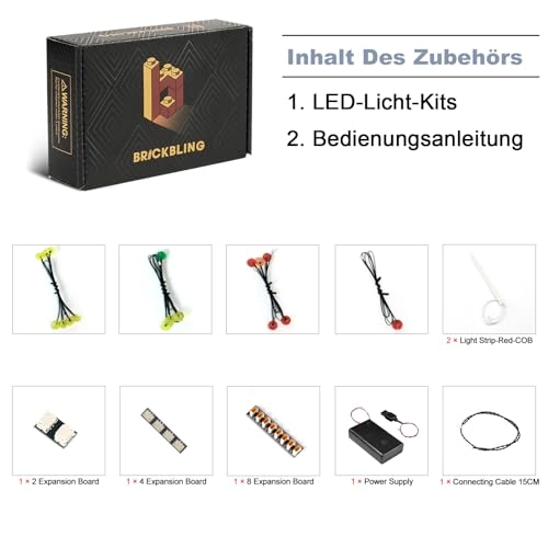 LED Light Set - Compatible with 80117 Good Fortune USB powered