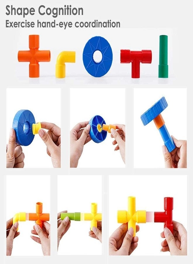 Pipe Puzzle Building - 100 pcs