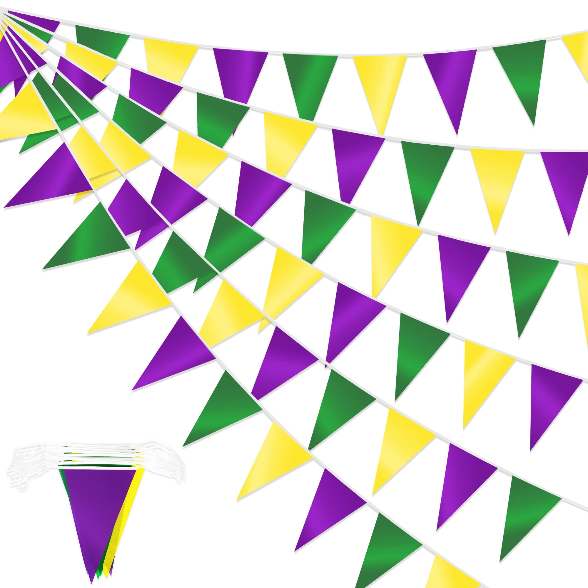 heartome Mardi Gras Banner - 1 PCS