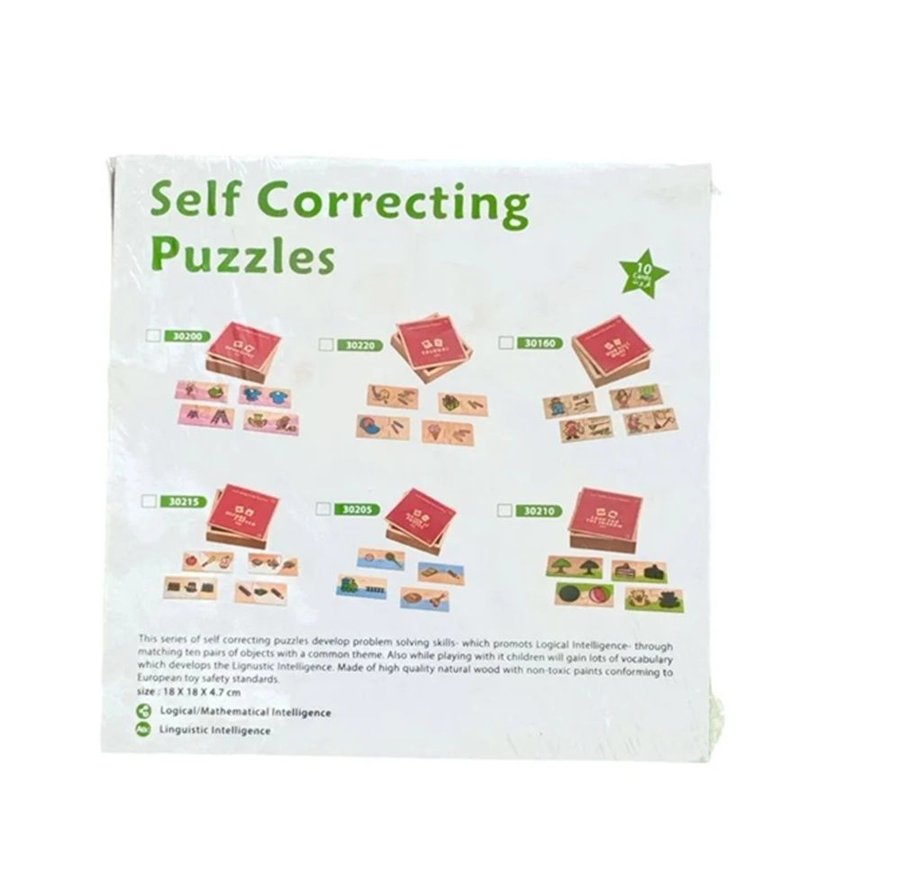 Self Correcting Puzzles - Opposites - Suitable for 3 years & above