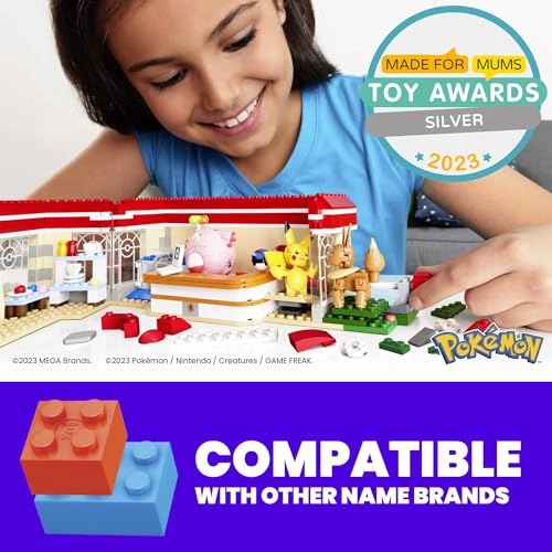 Pokemon Forest Pokemon Center - 4 Poseable Characters