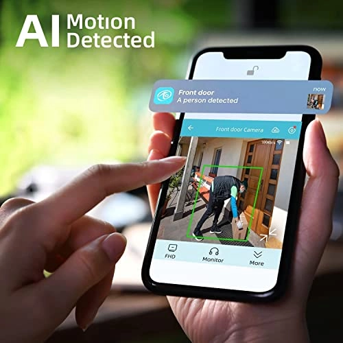 Solar-Powered Security Camera 2K