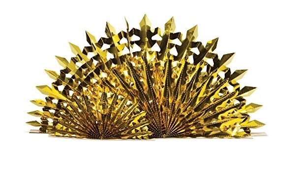 Party Zone Glitz Gold Hanging Foil Décor
