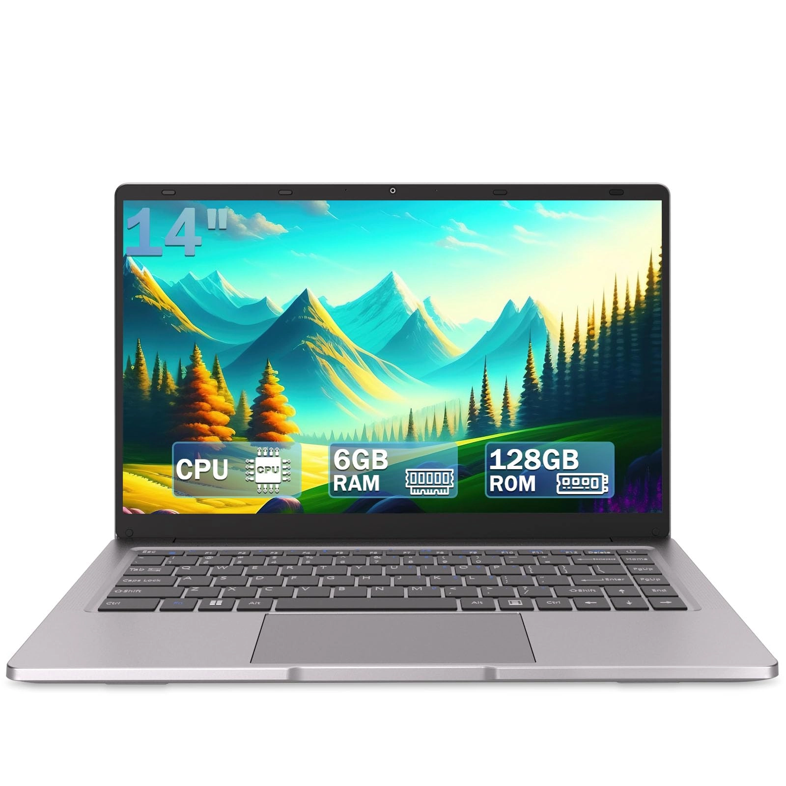 leedow Laptop PC - 14" 128GB 6GB N4000