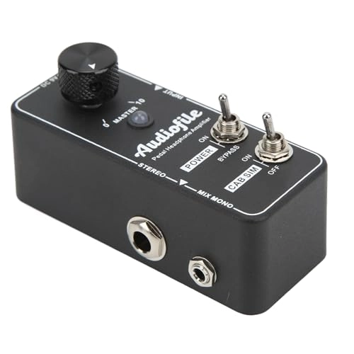 Headphone Amplifier Pedal - Class A Cabinet Simulation Metal