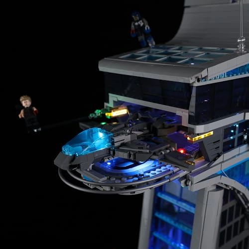 LED Lighting Kit - Paper for LEGO Marvel Avenger Tower 76269 less than 6 V