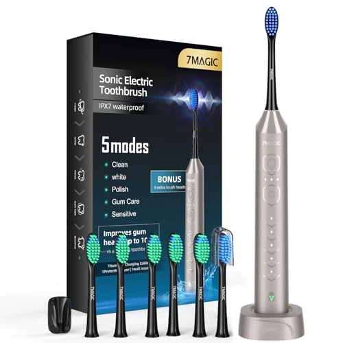 Electric Toothbrush - Sonic 3 Intensity Levels 5 Modes
