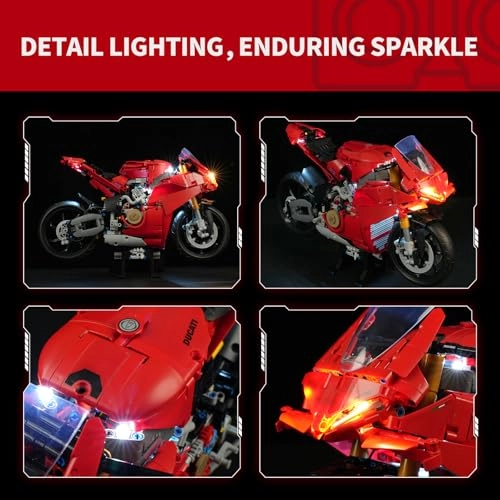 Light Kit for LEGO Technic Ducati Panigale V4 s 42202