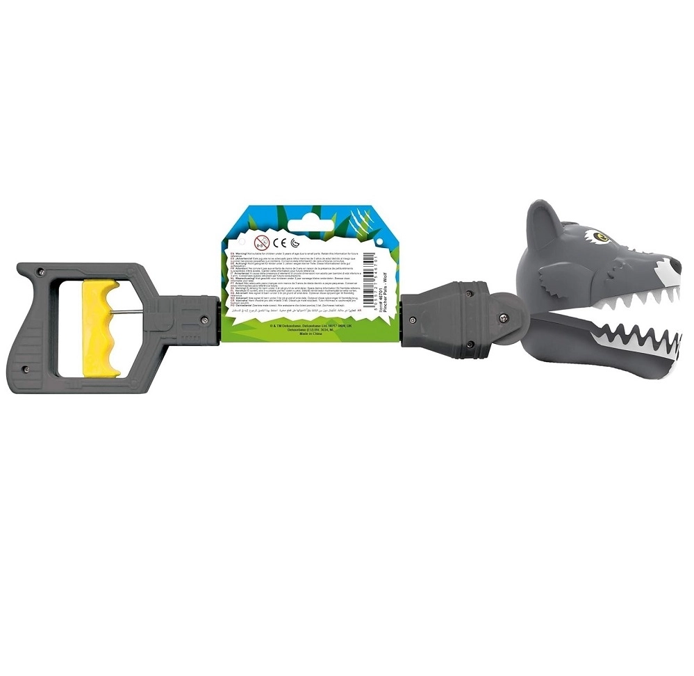 Pincher Pals Claw-Pull Toy - Wolf