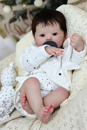 Reborn Baby Doll - 18 Inch Full Body Silicone Girl