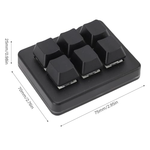 6 Key Mechanical Gaming Keyboard - Wired/Wireless