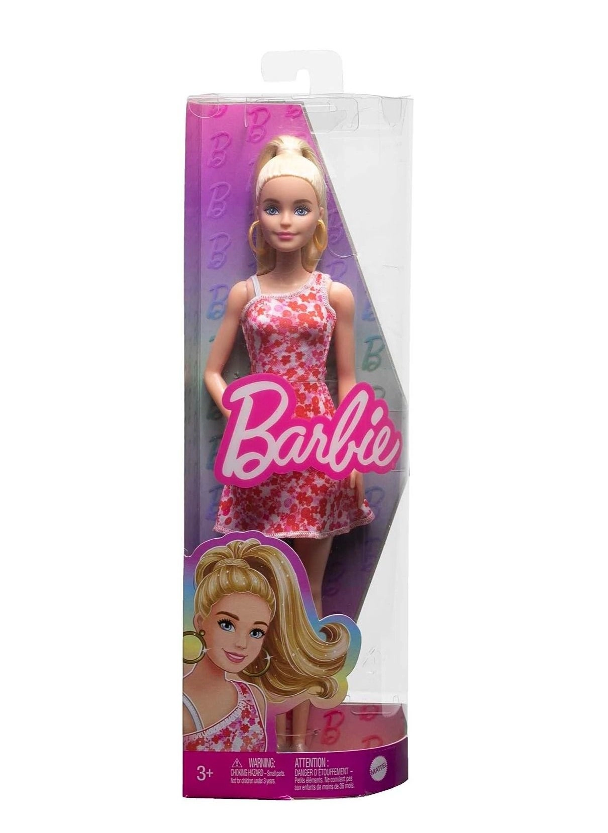 Barbie Fashionistas - Blonde Distorted Dot Dress Ages 3+