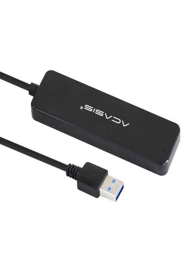 Acasis USB 3.0 Hub - 4-Port Ultra-Slim 60 cm Extended Cable