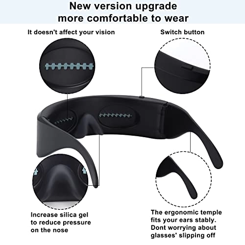 LED Light Up Glasses - Bluetooth Full Color Programmable