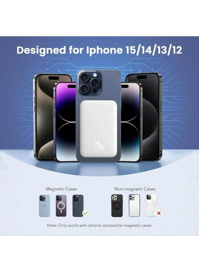 MagSafe Wireless Power Bank - 5000mAh 15W