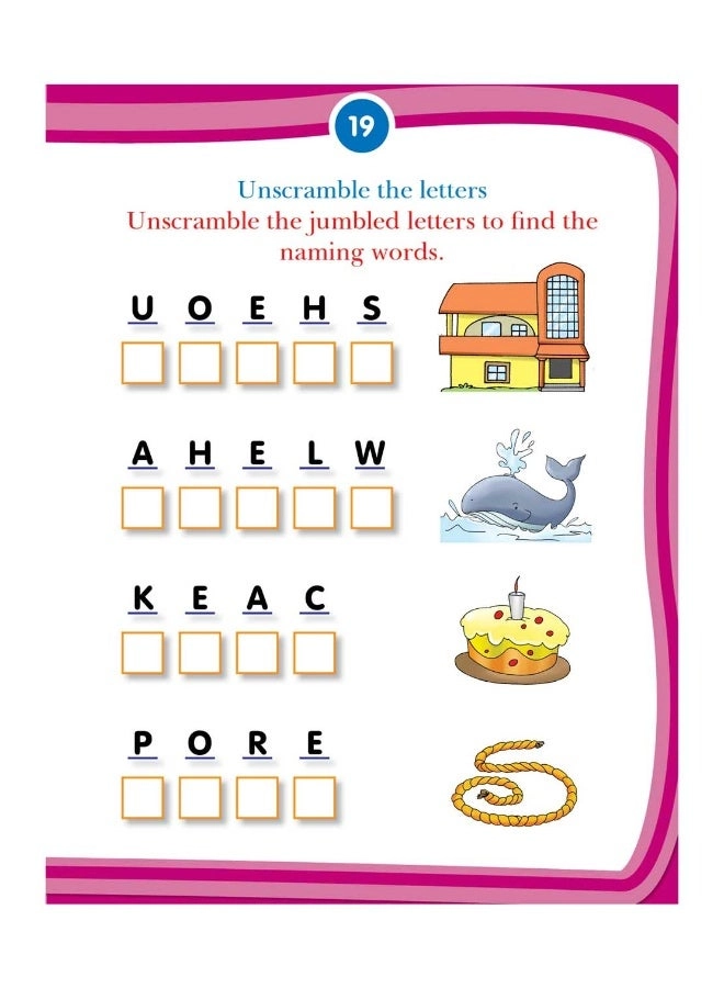 Kid's Activity Book - English (Book 4)