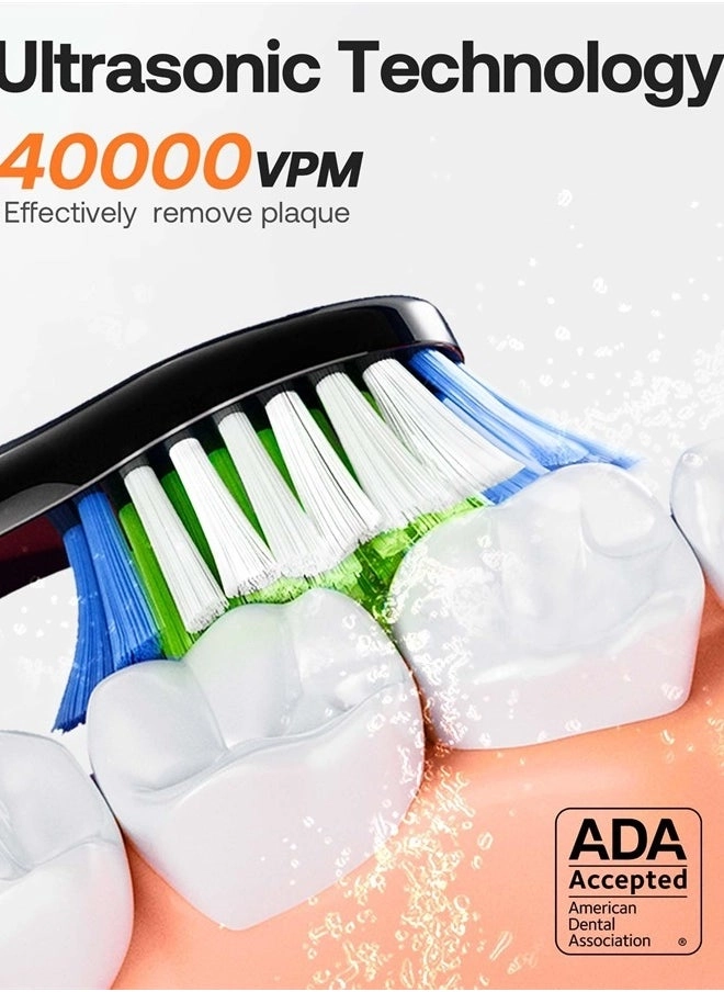 D2 - 40000 movements per minute 8 Replacement Heads 5 Modes