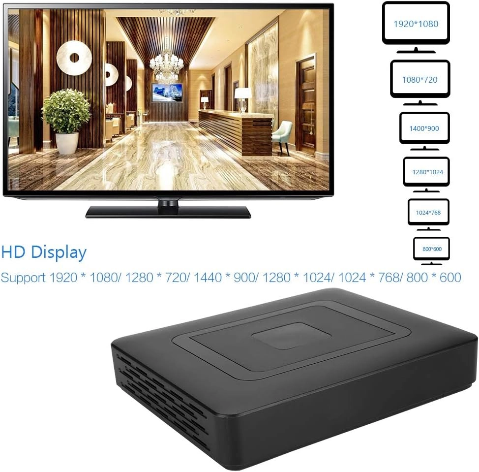 4-Channel Video Recorder - maximum 8TB 4CH